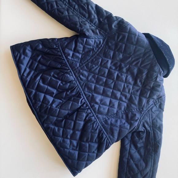 Inspired Toddler Fall Navy Quited Bomber Jacket - Picture 6 of 6